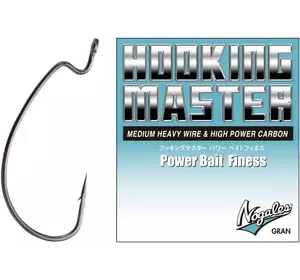 Гачок офсетний Varivas Nogales Hooking MasterPower Bait Finess hooks, #1/0 (РБ-647644)