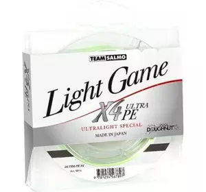 Шнур TEAM SALMO LIGHT GAME X4 ULTRA PE 100m 0.051мм 2.15кг / 5lb (5014-005)