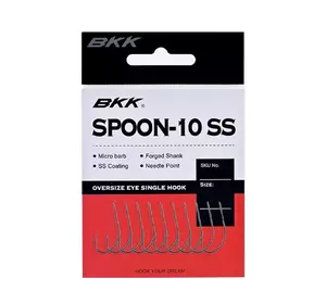 Гачок BKK для блешень Spoon-10 #1 (A-ES-8110)