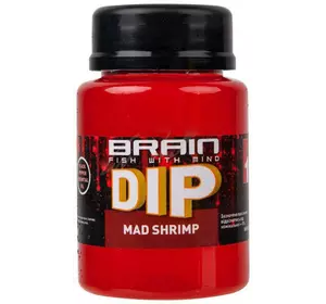 Діп для бойлів Brain F1 Mad Shrimp (креветка) 100ml (1858-03-14)