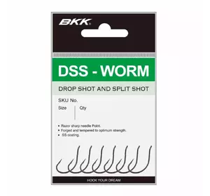 Гачок BKK для дроп шота DSS-WORM #1/0 (A-ES-8334)