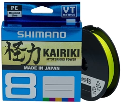 Шнур Shimano Kairiki 8 PE (Yellow) 150м 0.19мм 12кг / 26lb (2266-97-03)