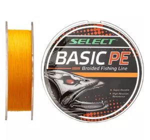 Шнур Select Basic PE (оранж.) 150м 0.06мм 3кг / 6lb (1870-27-69)