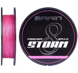 Шнур Brain Storm 8X (pink) 150м 0.06мм 8lb/3.8кг (1858-51-86)