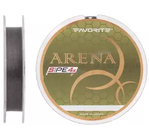 Шнур Favorite Arena PE 4x 150м (silver gray) # 0.175 / 0.071mm 4lb / 1.4kg (1693-10-88)