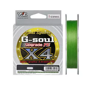 Шнур YGK G-Soul X4 Upgrade (салат.) 200м 0.094мм 3кг / 6lb (5545-00-98)