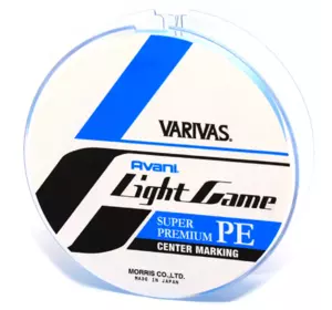 Шнур Varivas Light Game PE X4 Centermarking 150м #0.2/(925711/VA 15421)