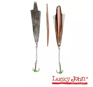 Блешня зимова Lucky John WING (трійник-ланцюжок) 5.5г. 50мм (102-3-CS)