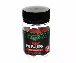 Бойли Carp Pro Diamond Cloudy Pop-Ups Diamond Spice / 12мм / (DCPCPDS12)